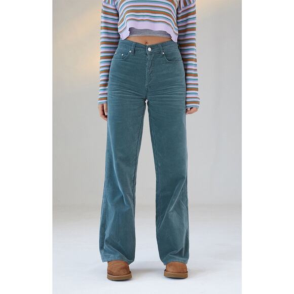PacSun Pants - PacSun Sage Corduroy High Waisted Baggy Jeans